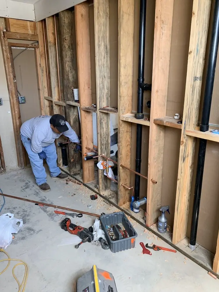 Commercial rough-in plumbing for Water Heater Replacement in East Port Orchard
